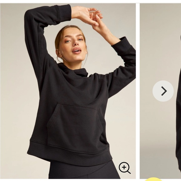 Beyond Yoga Tops - Beyond Yoga Every Body Hoodie in Black